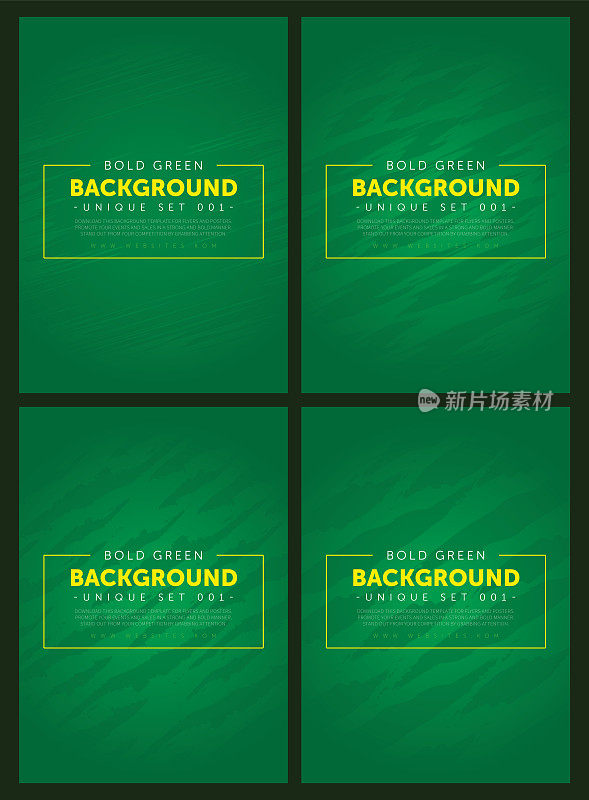 Green Background Texture Template